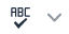spellchecker toolbar icon