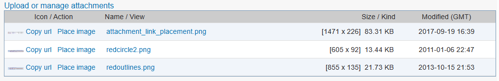doc attachment folder on the edit screen_select attachment to emebed into doc from here